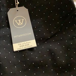 Wit and Wisdom Absolution Polka Dot Ankle Skimmers